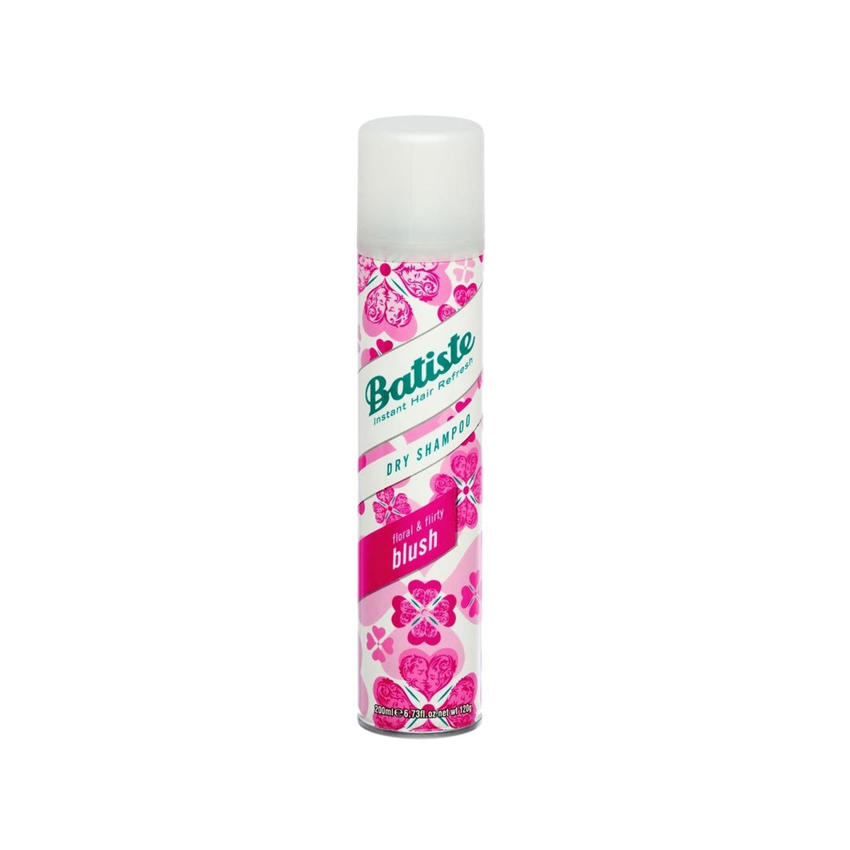 Batiste Floral Blush Dry Shampoo 200ml - Convenient Waterless Hair Refreshment