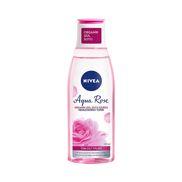 Nivea Aqua Rose Moisturizing Toner 200ml - Organic Rose Water