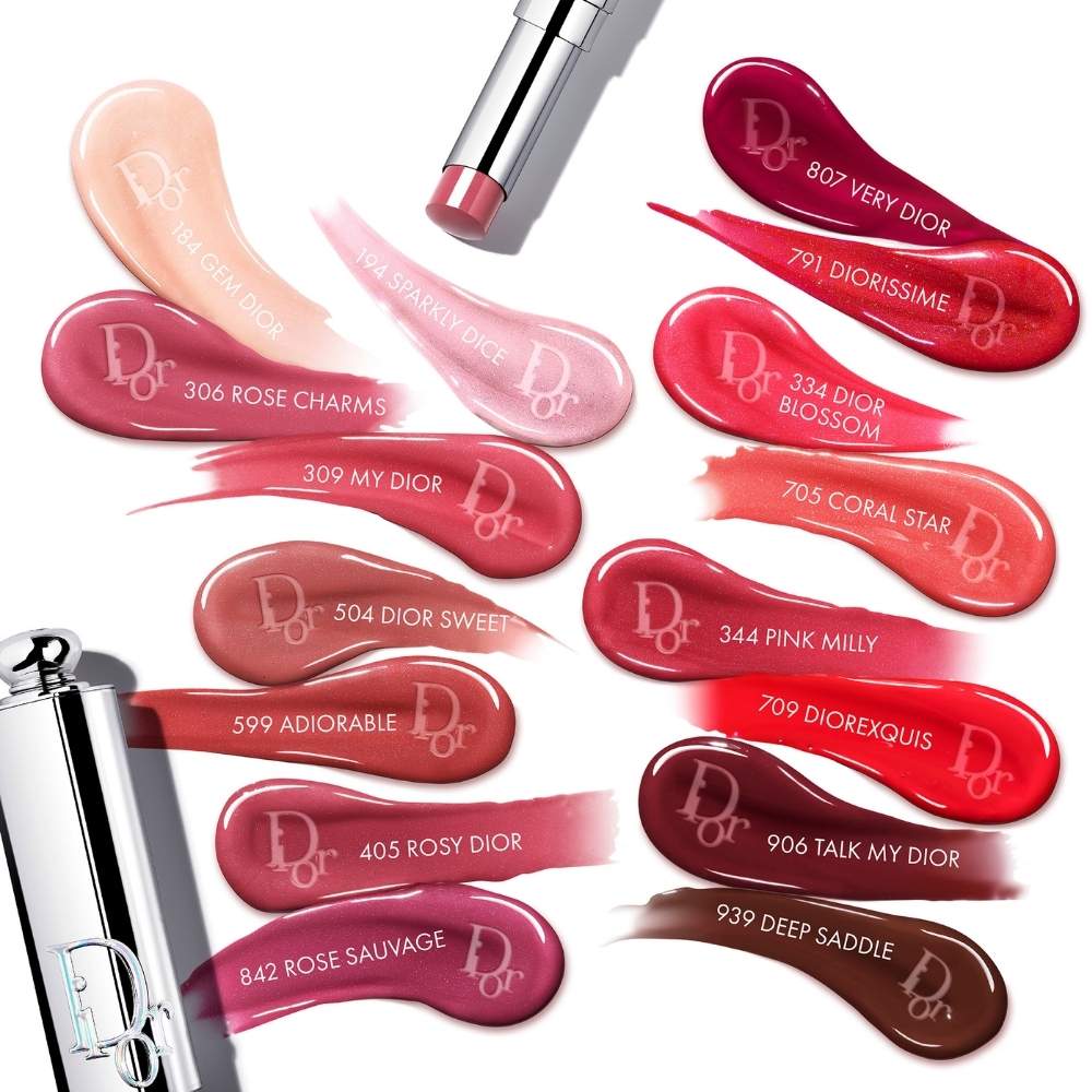 Dior Addict Glass Lipstick 405 Rosy Dior - High-Shine Lip Color