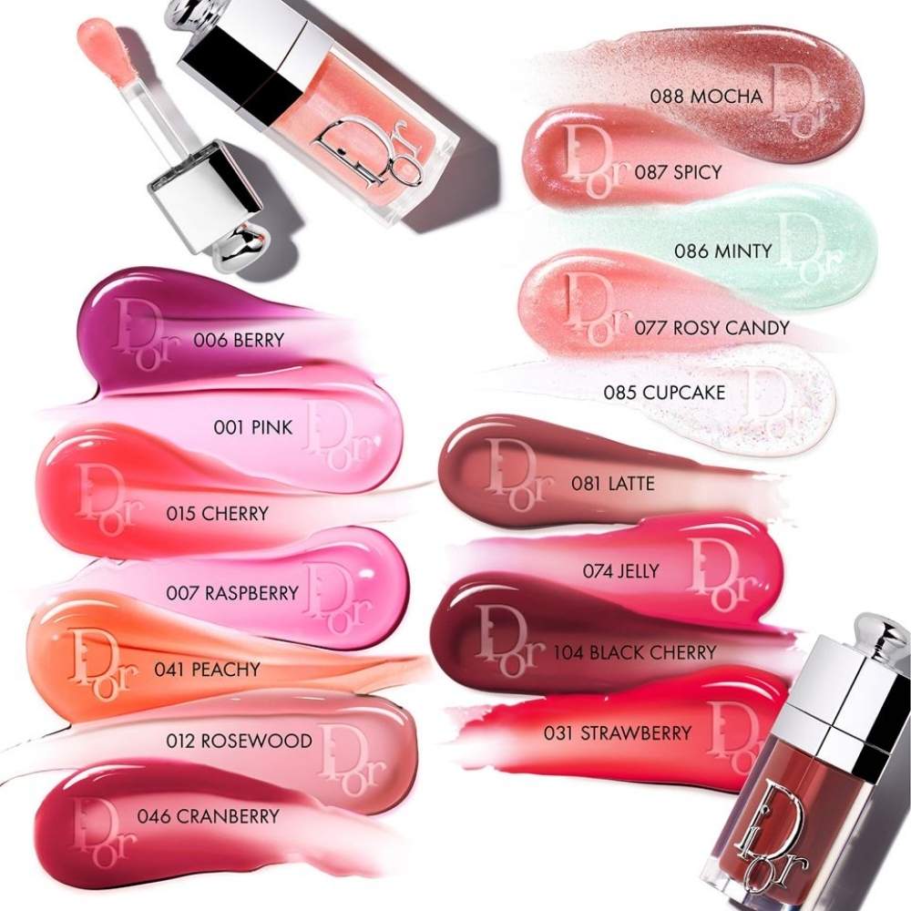 Dior Addict Lip Glow Oil 046 Cranberry Nourishing Lip Oil 6ml