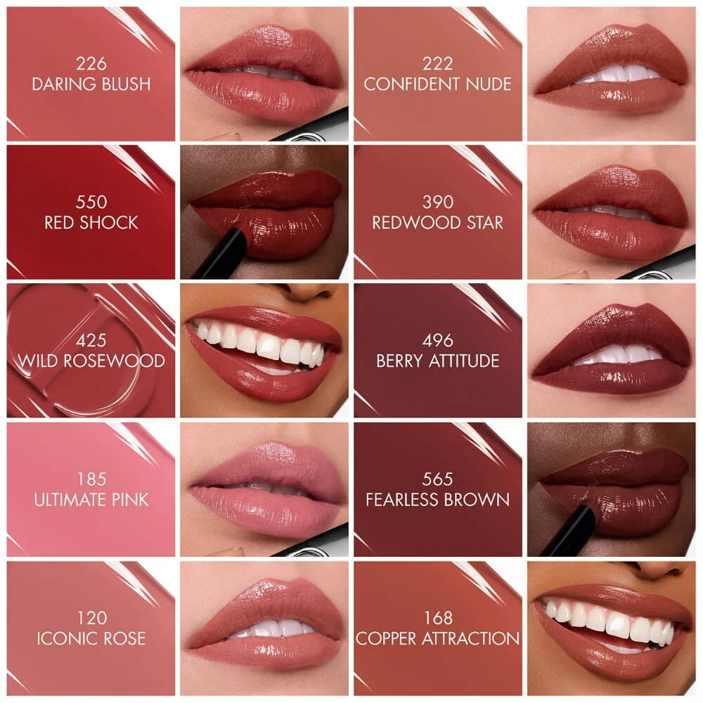 Dior Rouge Shock Shine 168 High-Shine Lipstick for Radiant Lips