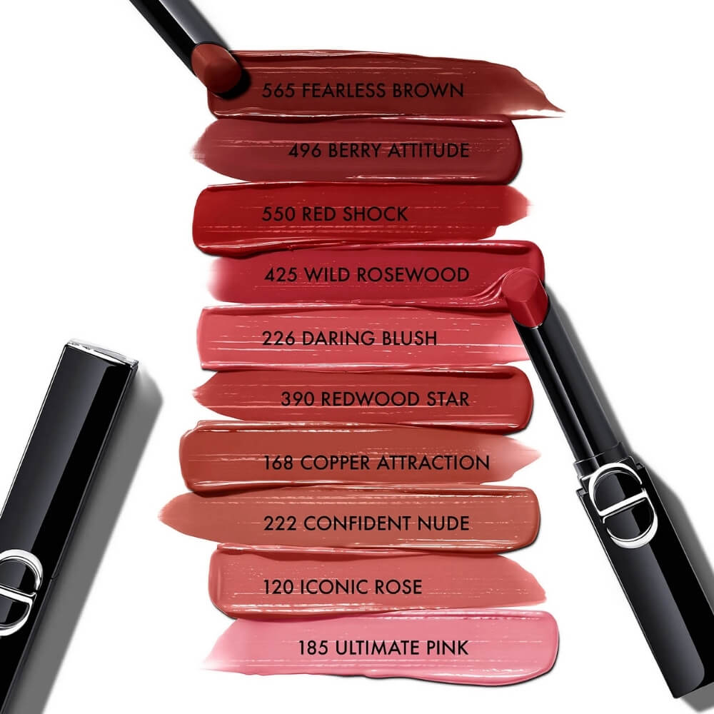 Dior Rouge Shock Shine 168 High-Shine Lipstick for Radiant Lips