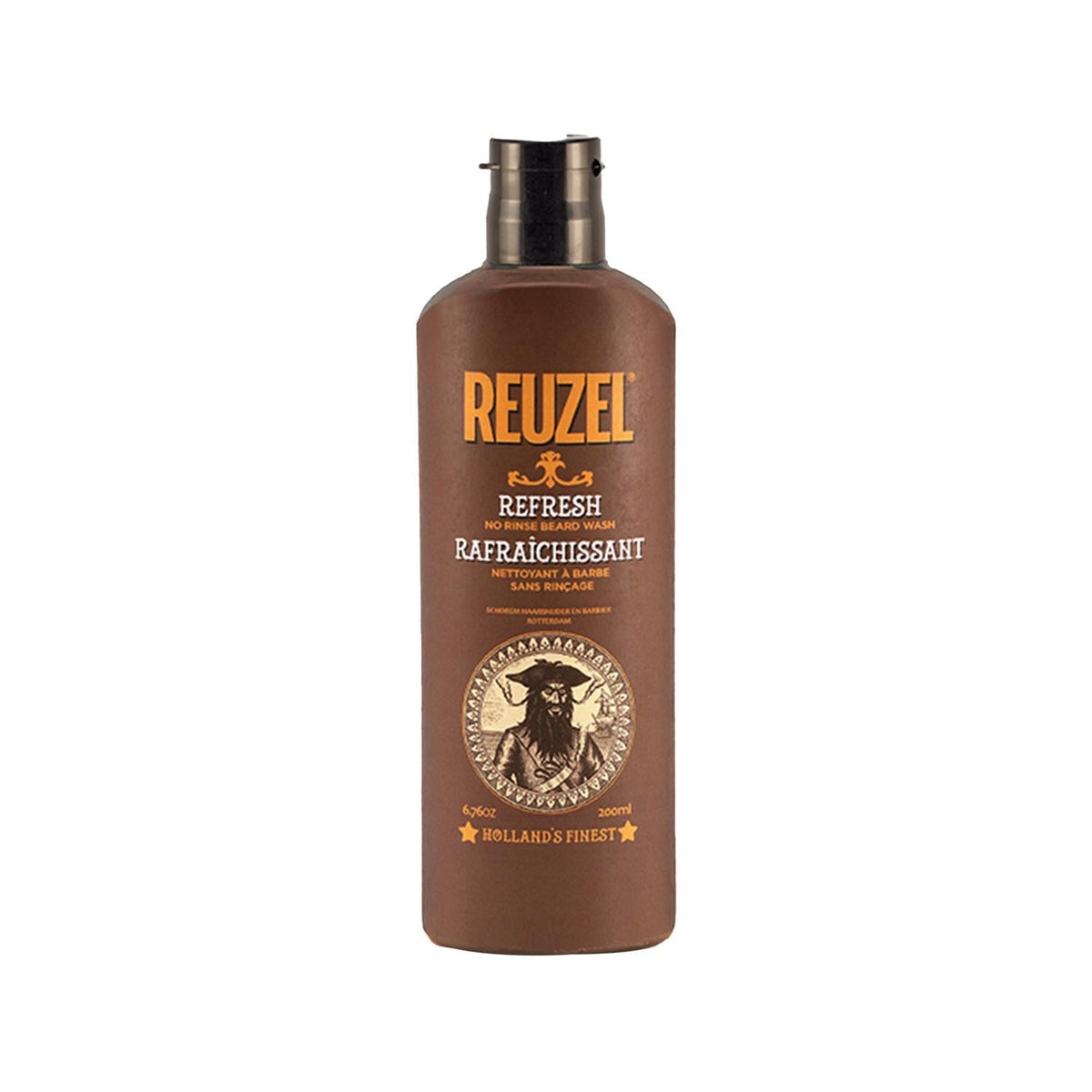 Reuzel Refresh No Rinse Beard Wash 200ml - Convenient Beard Care for Men