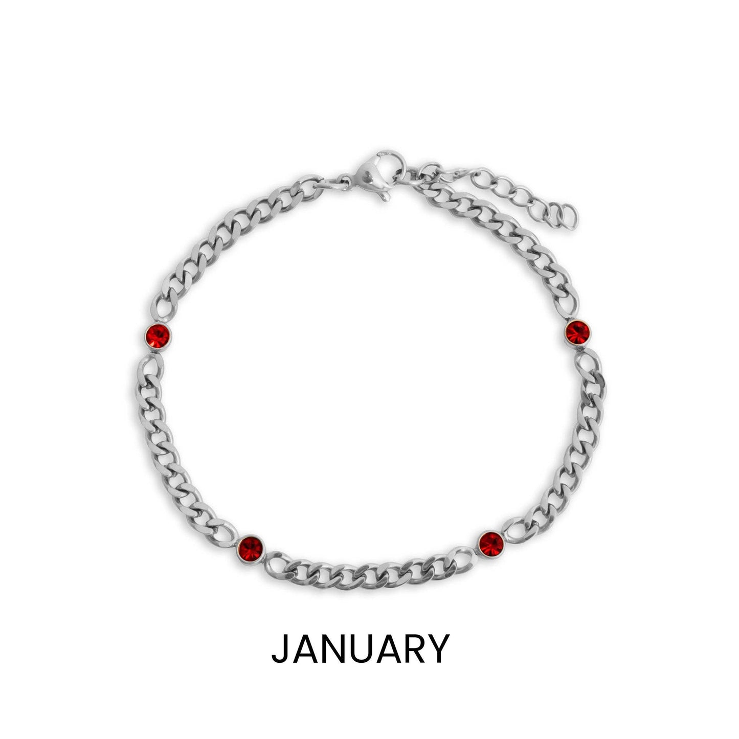 Bracelet de naissance en acier inoxydable