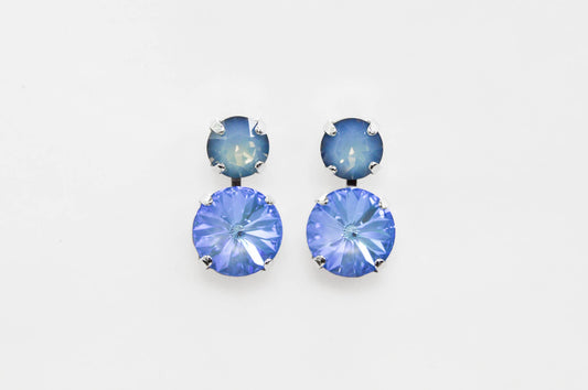 Katora 14K GP Summer Skies Stacked Earrings