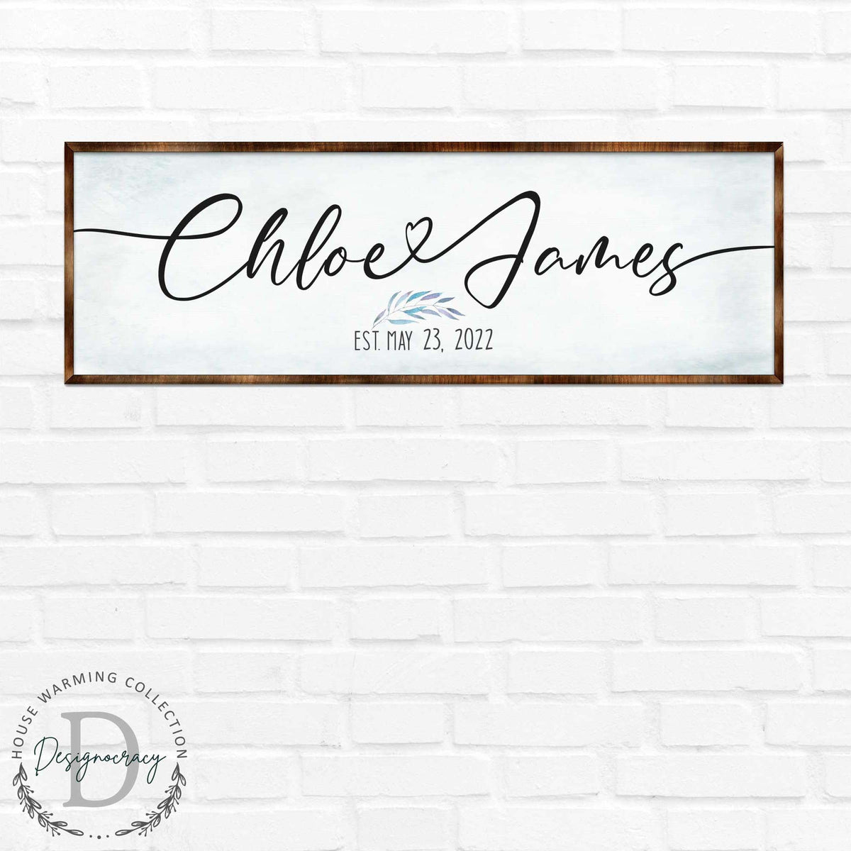 Personalized Family Names - Wooden Wedding Gift - Wall Art - Home Warming Gift - Anniversary Present - Contemporary Gift - Living Room Art - 310319