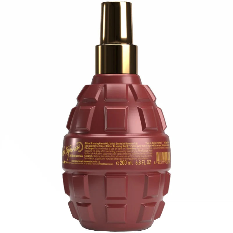 Eda Taspinar St. Tropez Glitter Bronzing Bomb Sun Oil 200ml