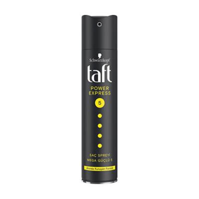 Taft Power Express 250ml Quick Dry Hair Spray - Strong Hold, Extra Dry Fixing & Shine