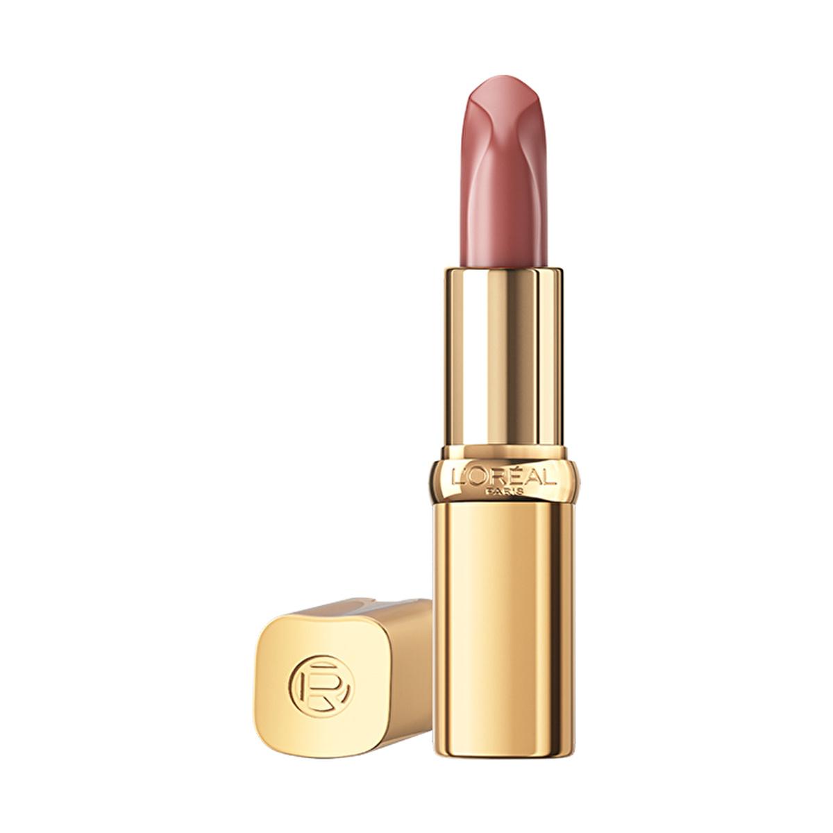 Loreal Paris Color Riche Saten Finish Lipstick - Moisturizing Nude Shades for Hydrated Lips