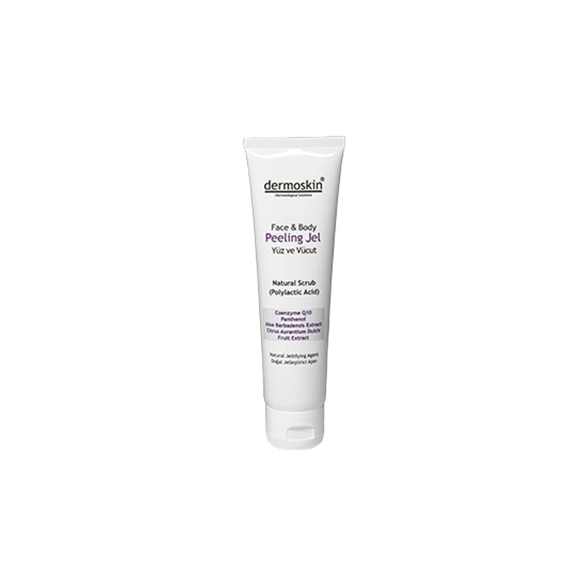 Dermoskin Face and Body Peeling Gel - 100ml Exfoliating Skincare for Smooth Skin