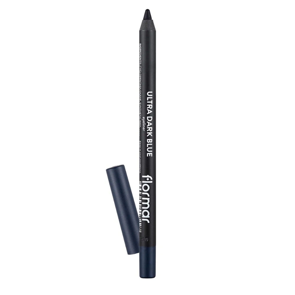 Flormar Ultra Eyeliner Pencil 013 Metallic Blue Creamy Formula