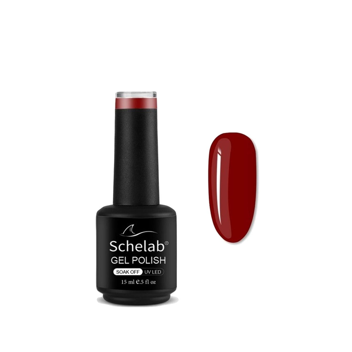 Schelab 3-Step Long-Lasting Gel Nail Polish 15ml - Permanent Gel Nail Polish for At-Home Nail Care