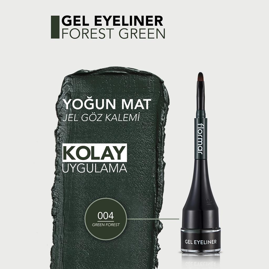 Flormar Intensive Pigmented Matte Gel Eyeliner