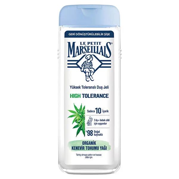 Le Petit Marseillais: Organic Hemp Seed Oil Shower Gel - 98% Natural, Sulfate-Free, Gentle Cleansing for Sensitive Skin, 13.53 fl oz