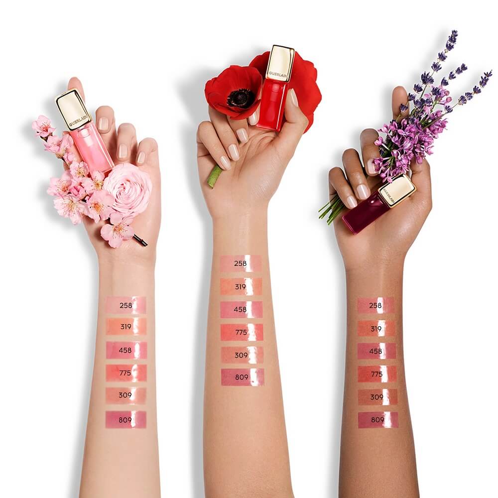 Guerlain Kiss Kiss Bee Glow Oil 319 Peach Lip Oil