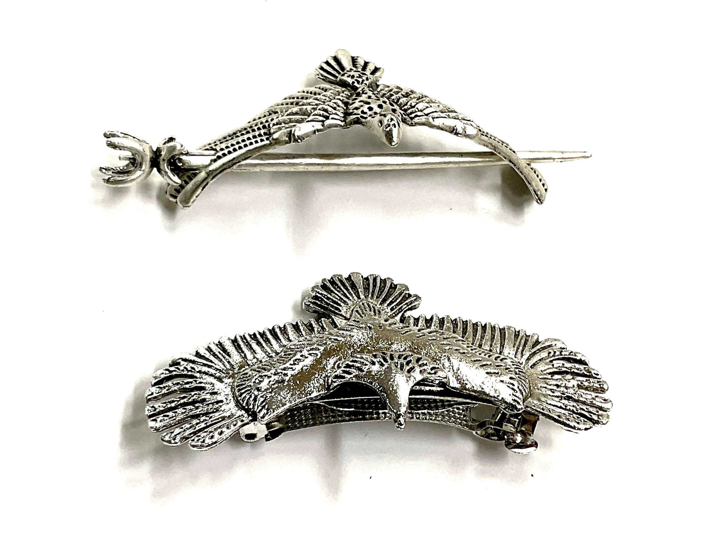 Eagle barrette pullback hairpin hairstyle clip hair accessories
