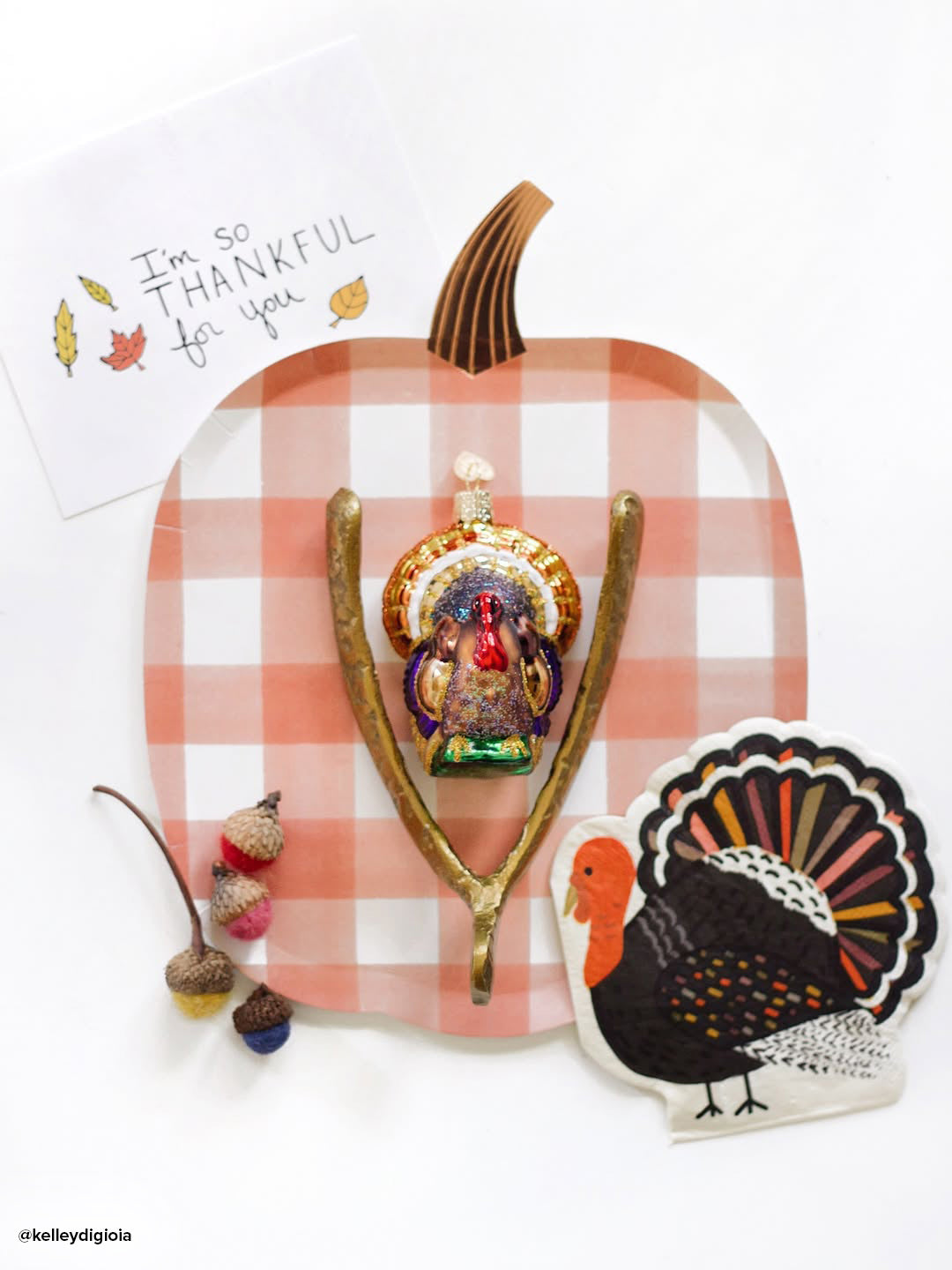 Tom Turkey Ornament