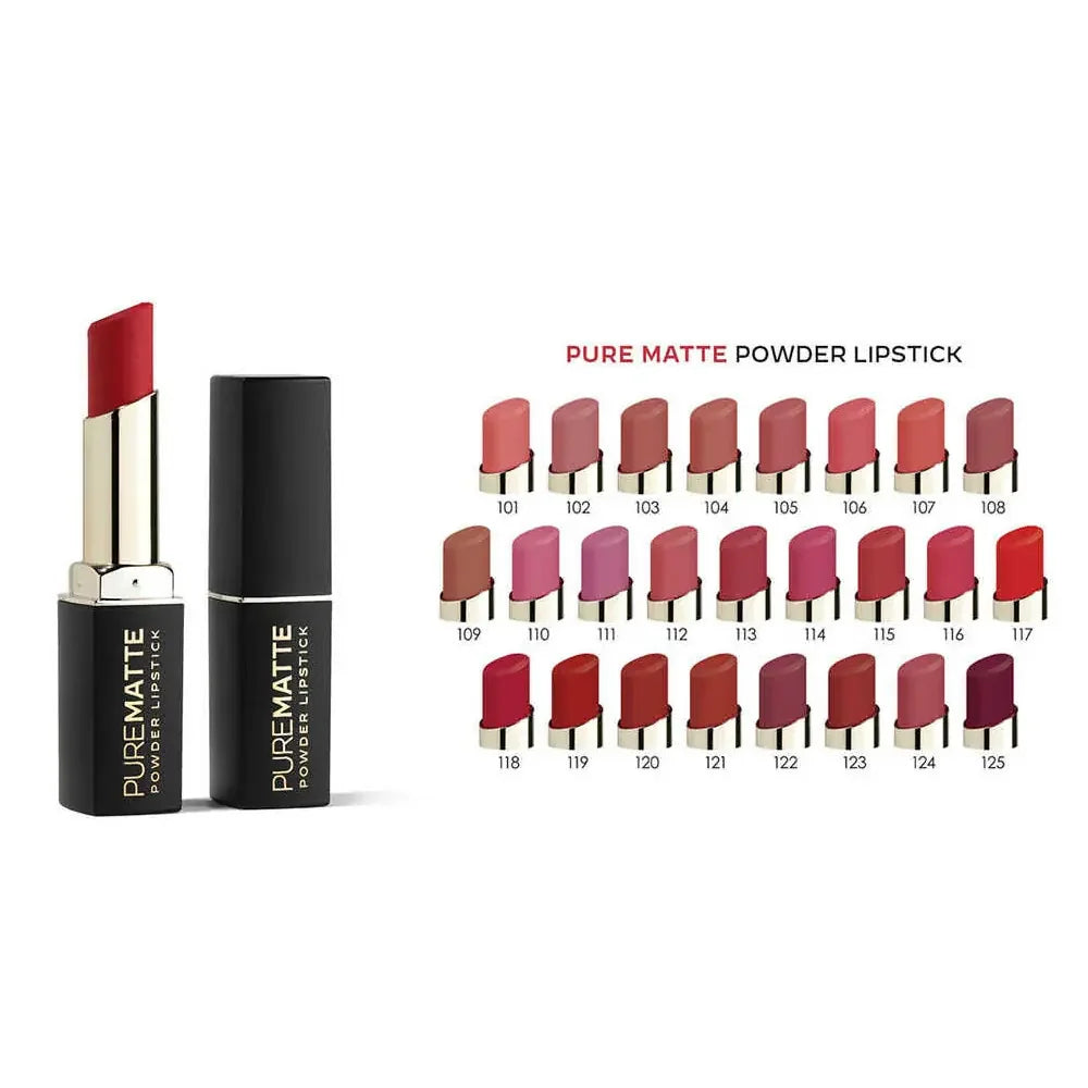 Golden Rose Pure Matte Powder Lipstick 108 - Matte Finish