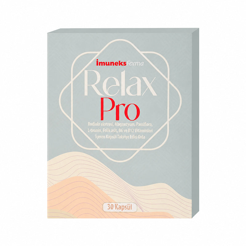Imuneks Farma Relax Pro Herbal Supplement 30 Capsules