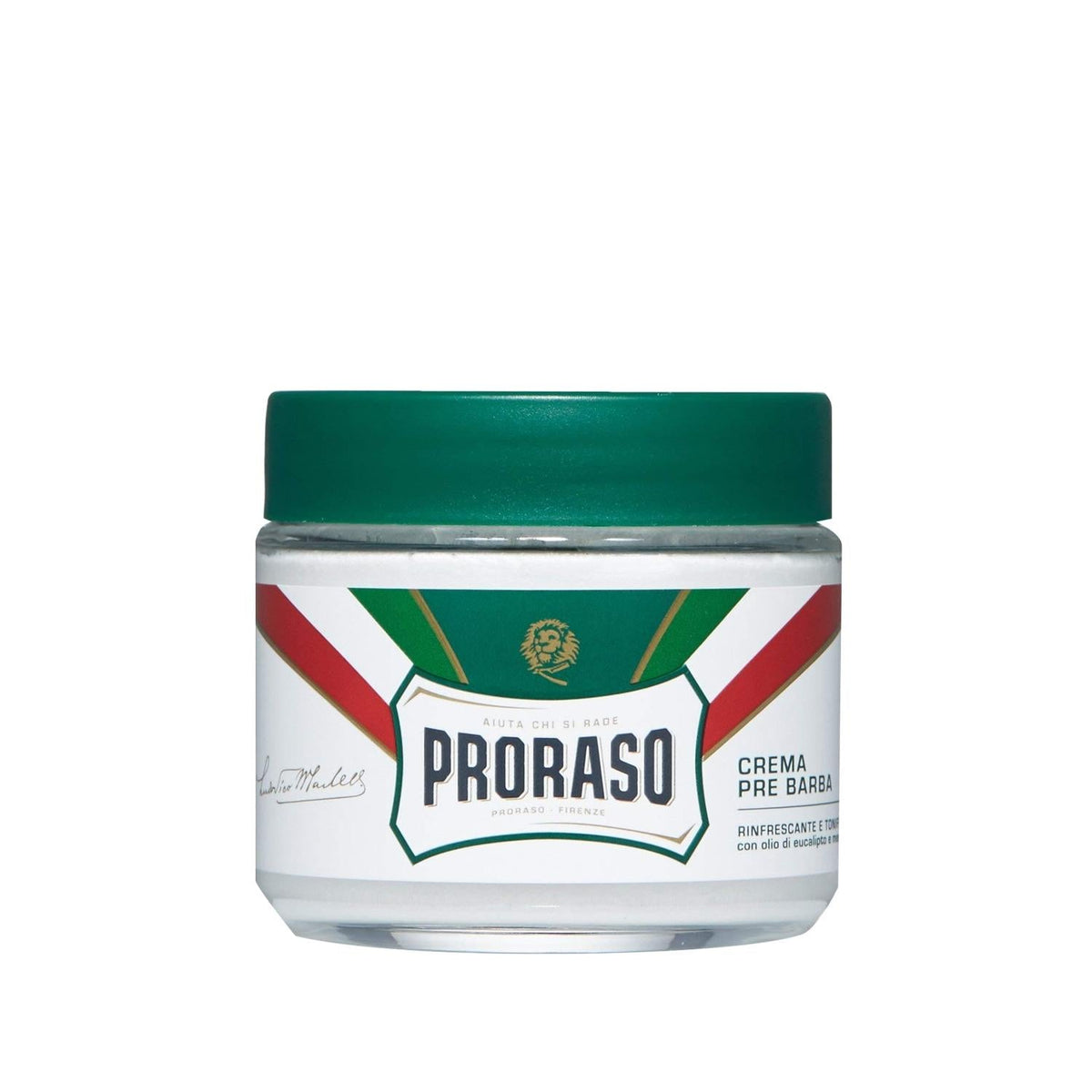 Proraso Eucalyptus and Menthol Pre-Shave Cream for Men - Soothing, 10.14 fl oz
