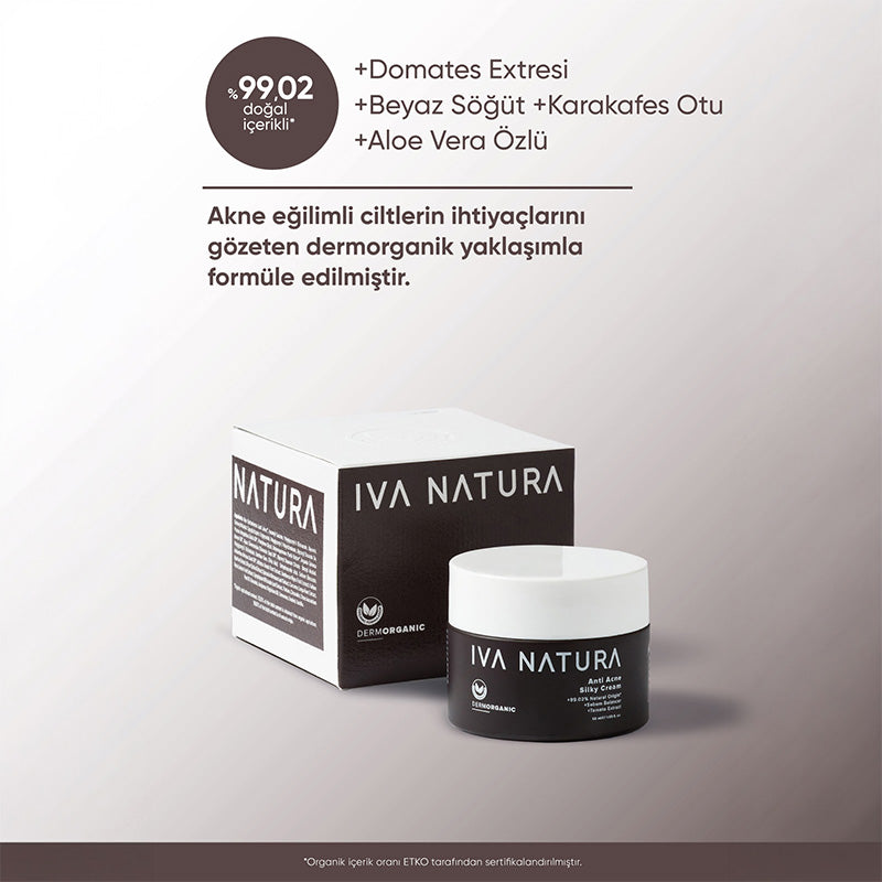 Iva Natura Silky Cream with White Willow Bark 50 ml