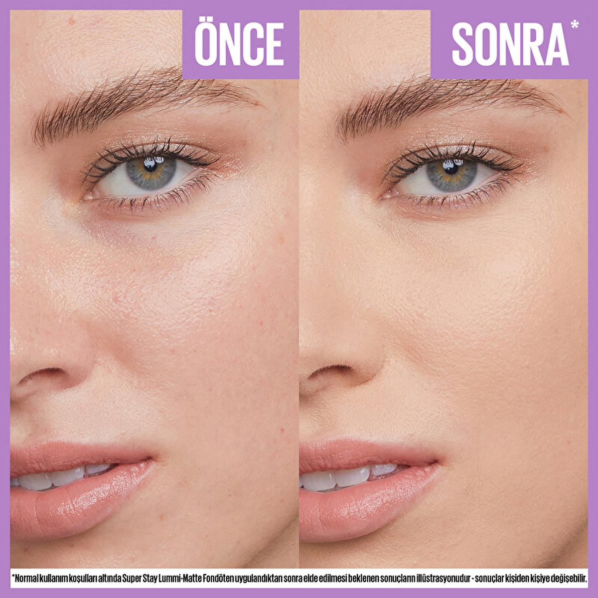 Maybelline New York Super Stay Lumi Matte Foundation - Long-Lasting, Matte Finish, Lightweight Makeup for Various Skin Tones