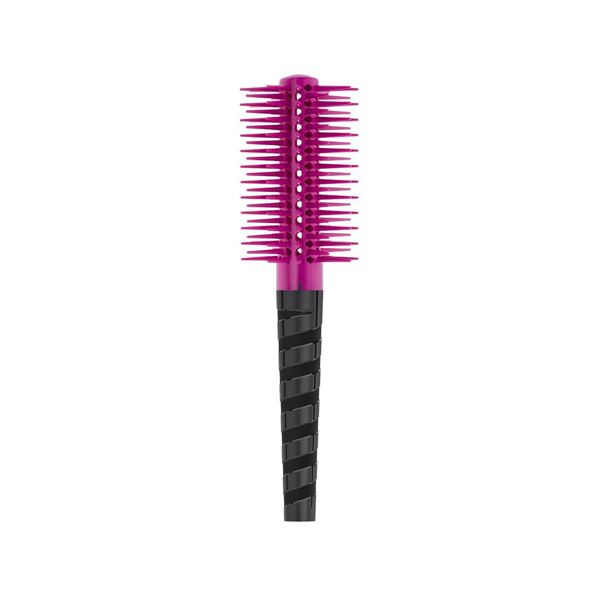 Janeke Cactus Brush Detangling Hair Brush in Black & Purple