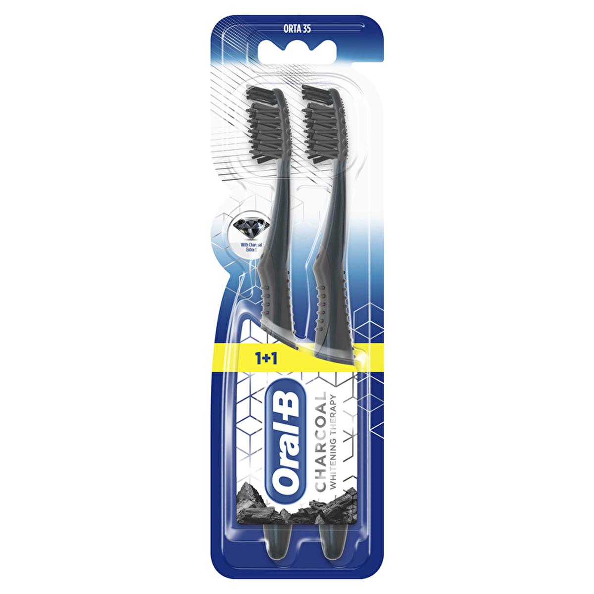 Oral-B Electric Whitening Charcoal Toothbrush - Advanced Oral Care with Whitening Therapy, Gentle on Gums