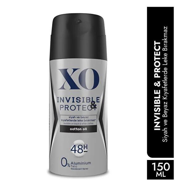 XO Invisible&Protect Men Deodorant - Natural, Long-Lasting, Vegan, Aluminum-Free, 5.07 fl oz