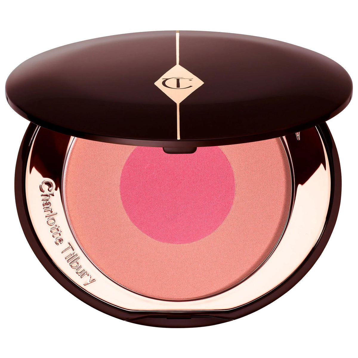 Charlotte Tilbury Cheek To Chic Blush - Buildable Powder Blush Duo for Natural Flush