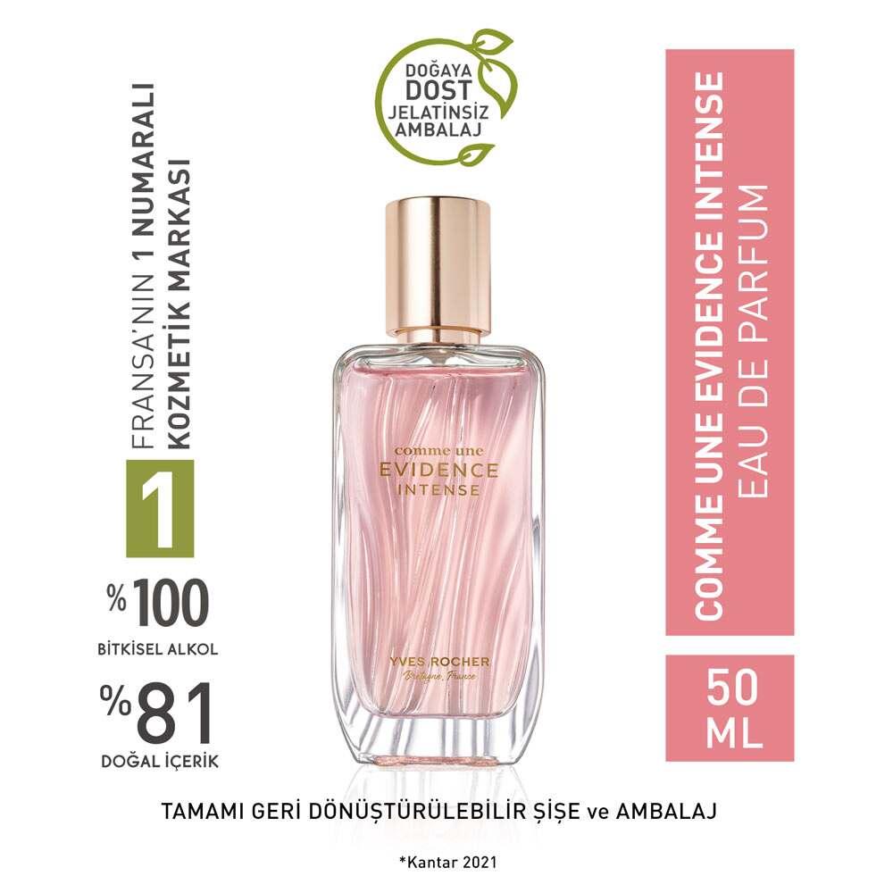 Comme une Evidence Intense Perfume by Yves Rocher - Luxurious Long-lasting Floral Fragrance for Women - 1.69 fl oz