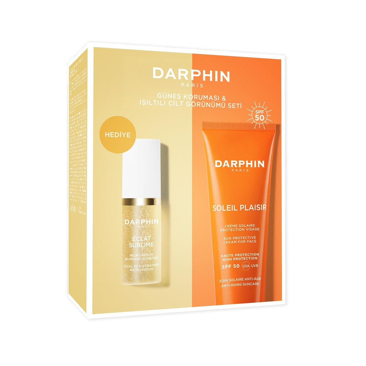 Darphin Skincare Set - Luxury Sun Protection & Radiant Skin Solution