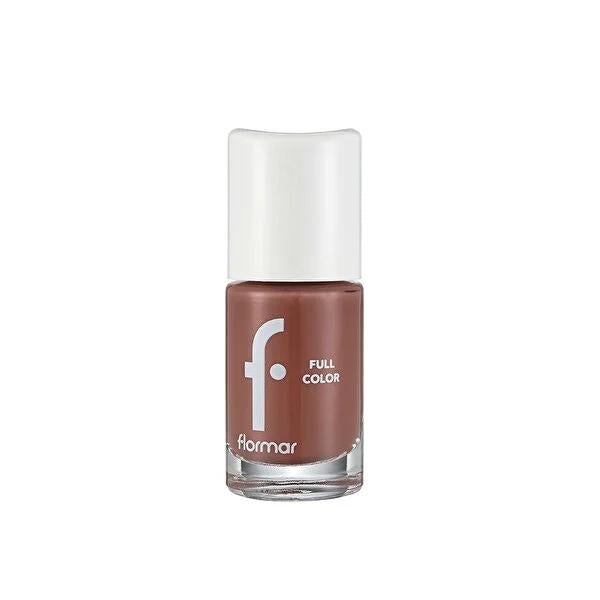 Flormar Full Color Nail Enamel - High Pigment, Long Lasting Nail Polish with Glossy Finish