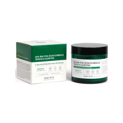 Some By Mi AHA-BHA-PHA 30 Days True Cica Clear Exfoliating Face Pads - Gentle Skincare for Blackheads & Whiteheads