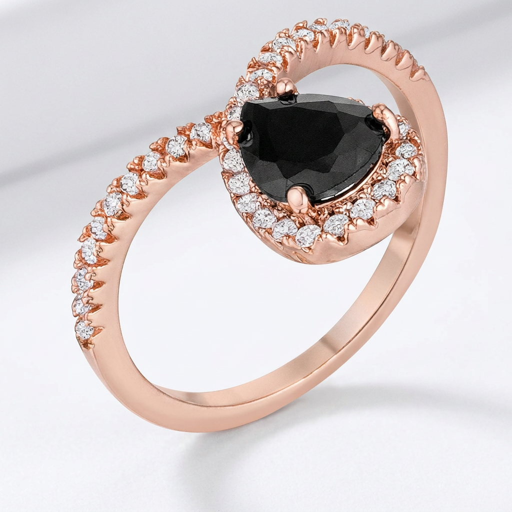 Avera 1.5Ct Chevron Ring With Cubic Zirconia