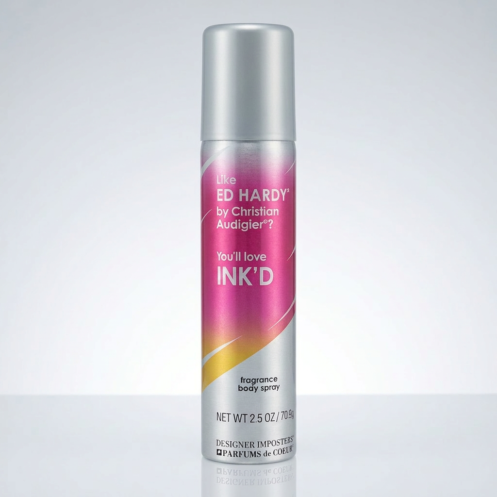 Parfums De Coeur Designer Imposters Ink'd Body Spray For Women