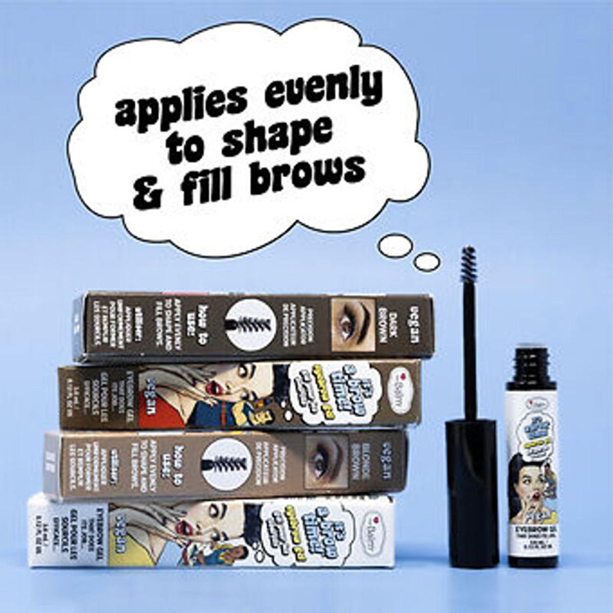 theBalm It's A Brow Time Brow Gel: Shape, Define & Hold - Long Lasting Eyebrow Mascara for a Glamorous Look