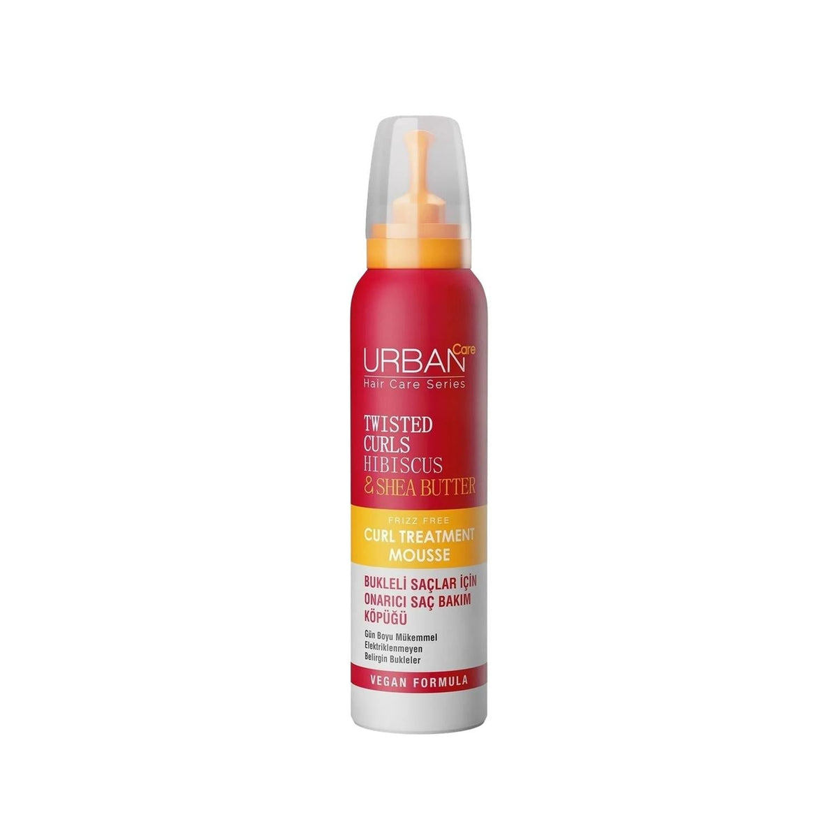 URBAN Care Twisted Curls Hibiscus & Shea Butter Restorative Hair Care for Curly & Wavy Hair - Nourishing, Moisturizing, 5.07 fl oz