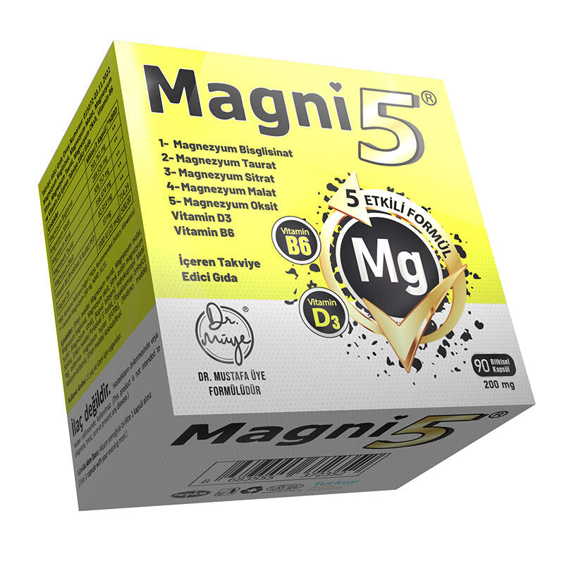 Magni5 Magnesium Complex with Vitamin D3 & B6 270 Capsules
