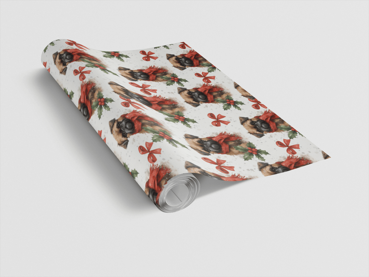Festive Furball Wrapping Paper