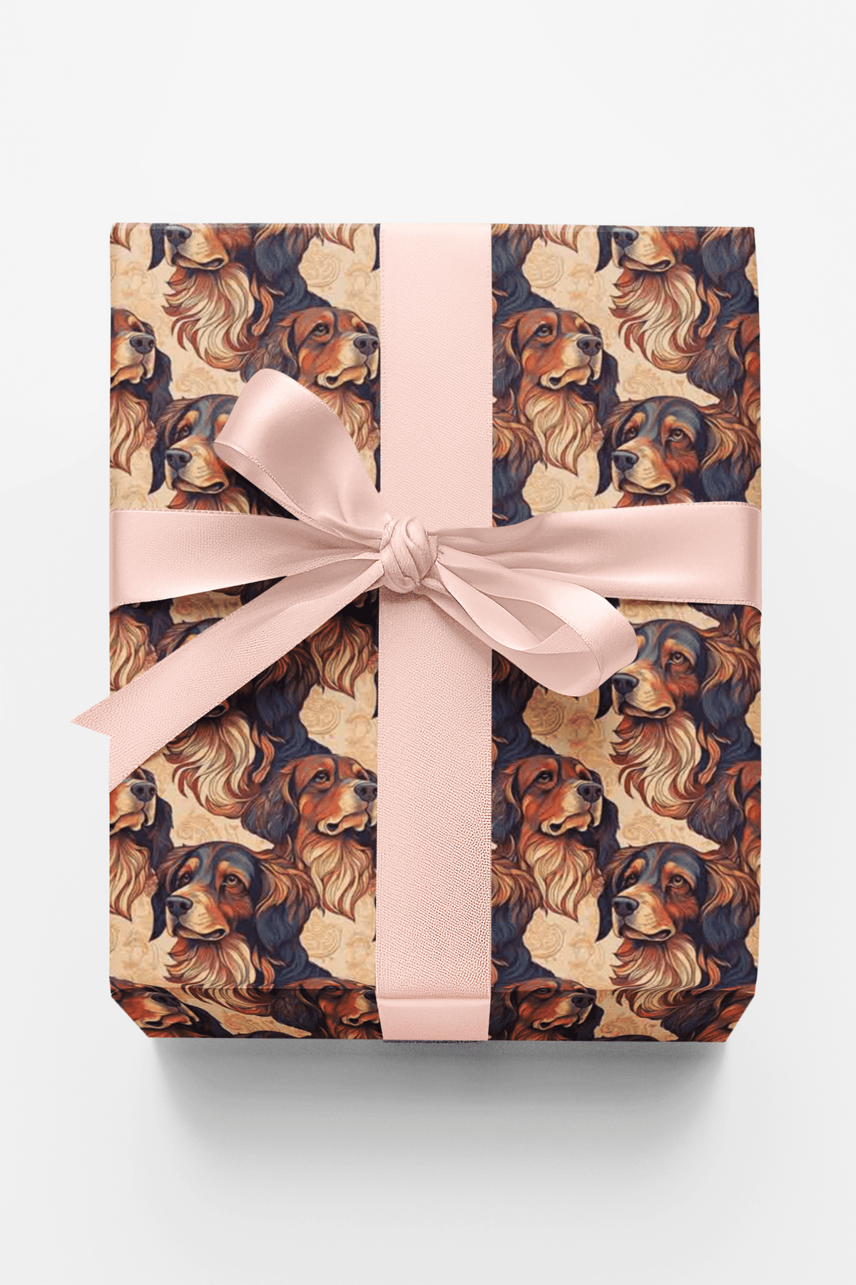 Irish Setter in Bloom Wrapping Paper