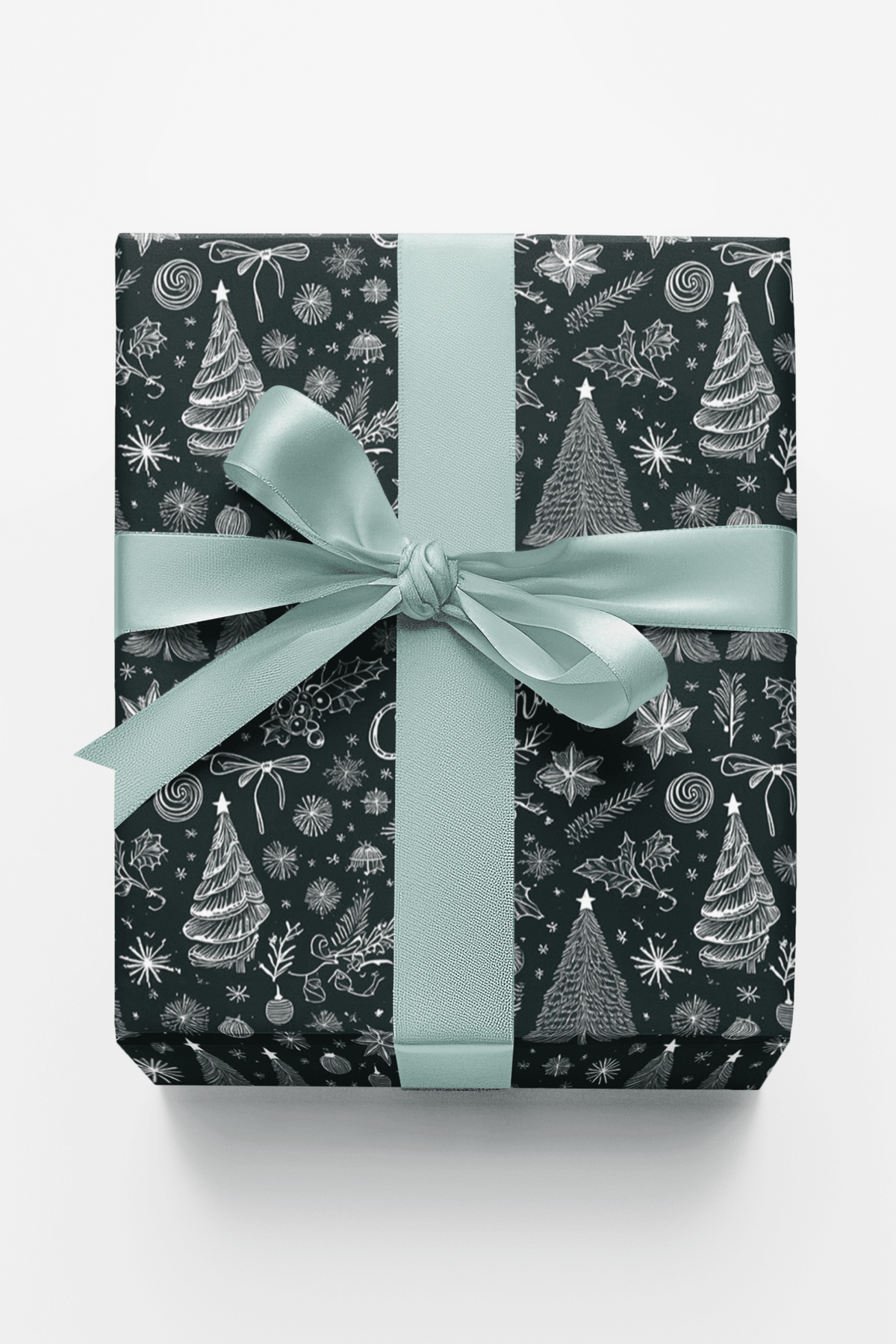 Festive Script Wrapping Paper