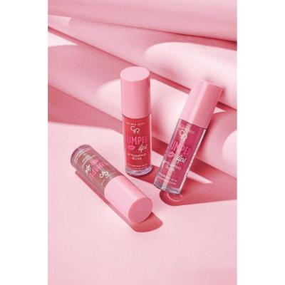 Golden Rose Lip Plumping Gloss - Moisturizing, Plumping, Non-Sticky Lip Gloss with Hyaluronic Acid & Avocado Oil