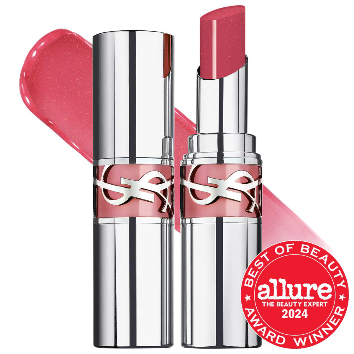 YSL Loveshine Lip Oil Stick: Hydrating Lipstick & Lip Oil Hybrid for Sensitive Lips | Long-Lasting Color + Care