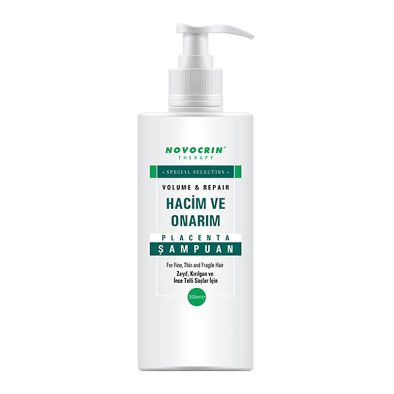 Novocrin Placenta Volume & Repair Shampoo for Fine Hair 300 ml