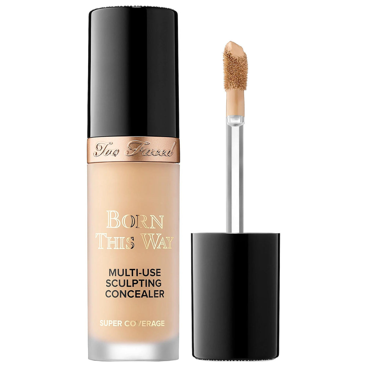 Too Faced Born This Way Super Coverage Multi-Use Concealer - Full Coverage, Hydrating, Vegan & Cruelty-Free