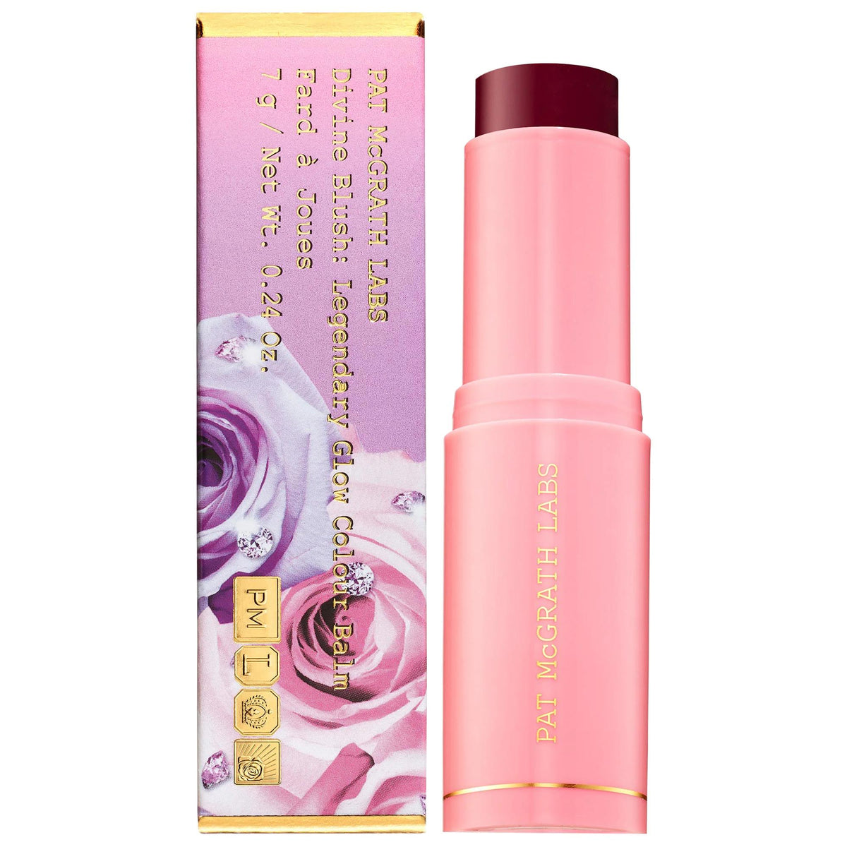 Divine Cream Blush Stick: Legendary Glow Color Balm for Radiant, Natural, Dewy Skin - Shea Butter, Squalane & Passion Fruit Infused