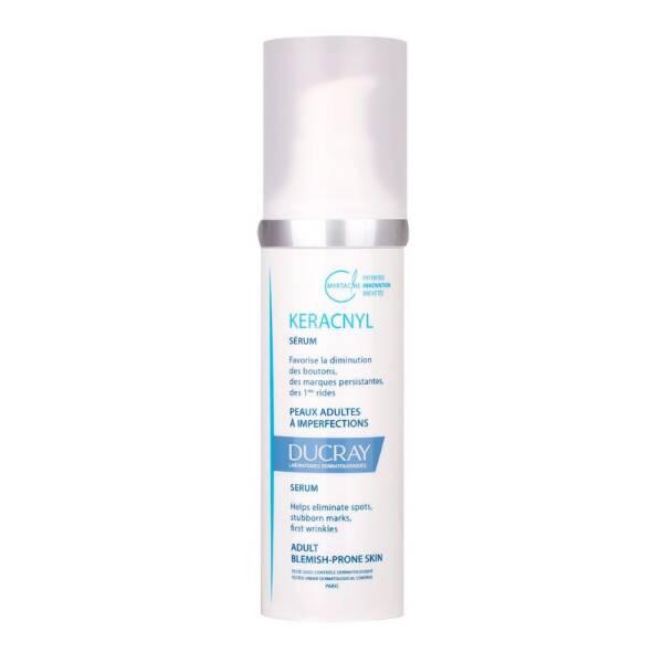Ducray Keracnyl Serum: Acne, Blackhead, Anti-Aging Facial Serum for Adults, Blemish & Spot Treatment - Clearer, Youthful Skin