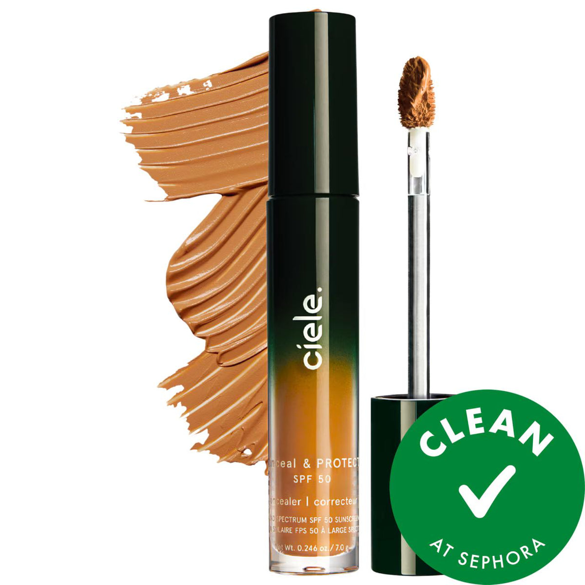 conceal & PROTECT SPF 50+ Spot Concealer for Dark Spots, Hyperpigmentation - Mineral, Gluten-Free, Cruelty-Free