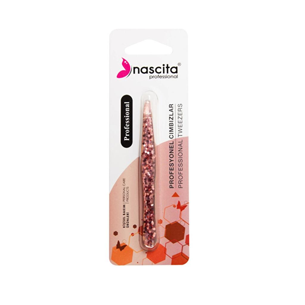 Nascita Glitter Slant Tweezers for Precise Grooming